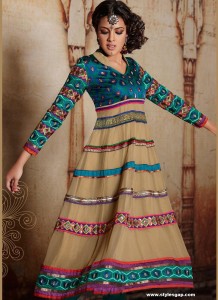 Anarkali-Frock-For-Girls-2013