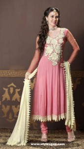 Beautiful-Color-Combination-in-Frock-Style