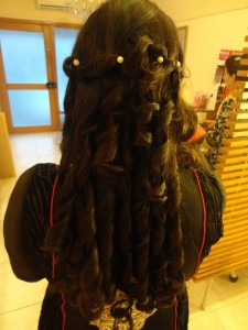 lovely little SPINS of CURLS