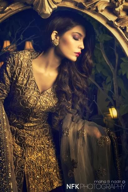 PERSHE By Kauser Humayun Party Wear Dresses for Women 2014-2015-StylesGap.com- (10)