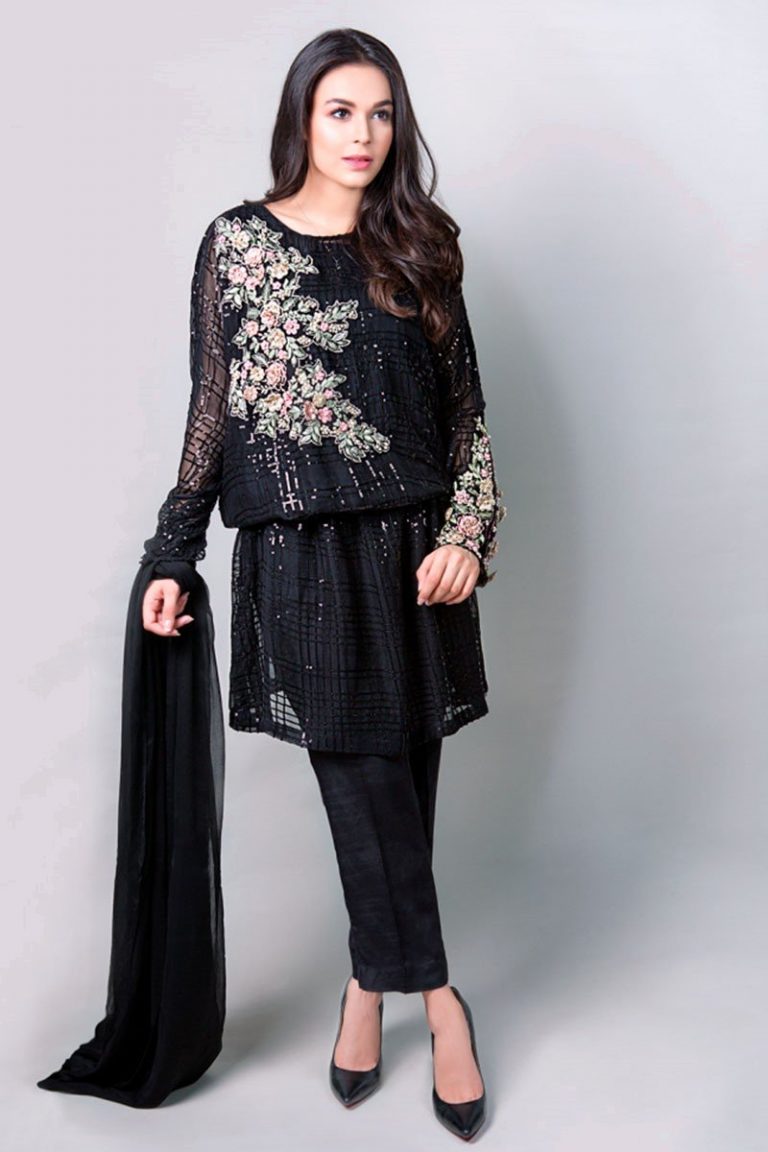 Latest Maria B Pret Stitched Summer Dresses Designs 201819 Collection