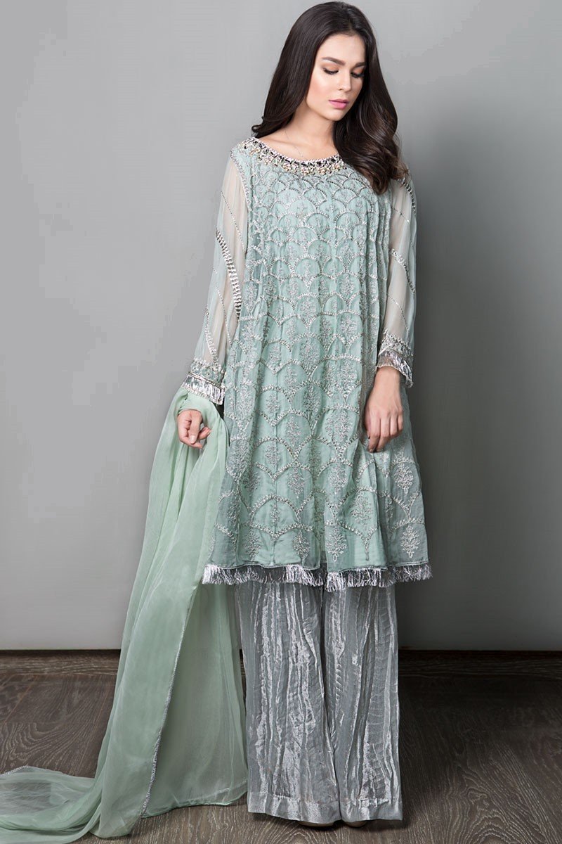 maria b frock design 2018