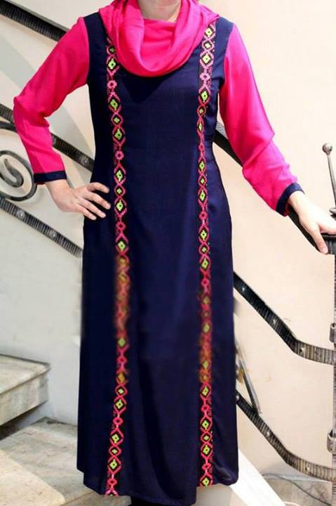 Latest Designs of Summer Long Shirts for Women 2014 (2)