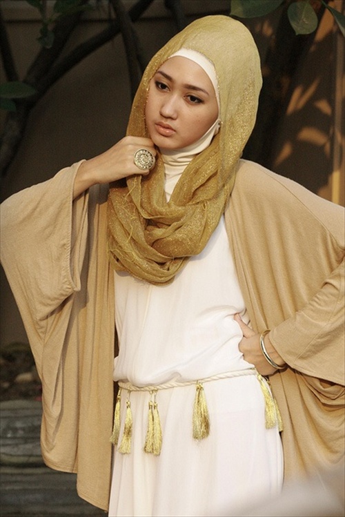 Latest Hijab styles for Girls 2014-2015 (7)