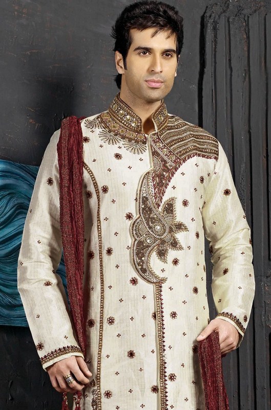 Latest Sherwani Designs for Weddings and Parties 2014-2015 (2)