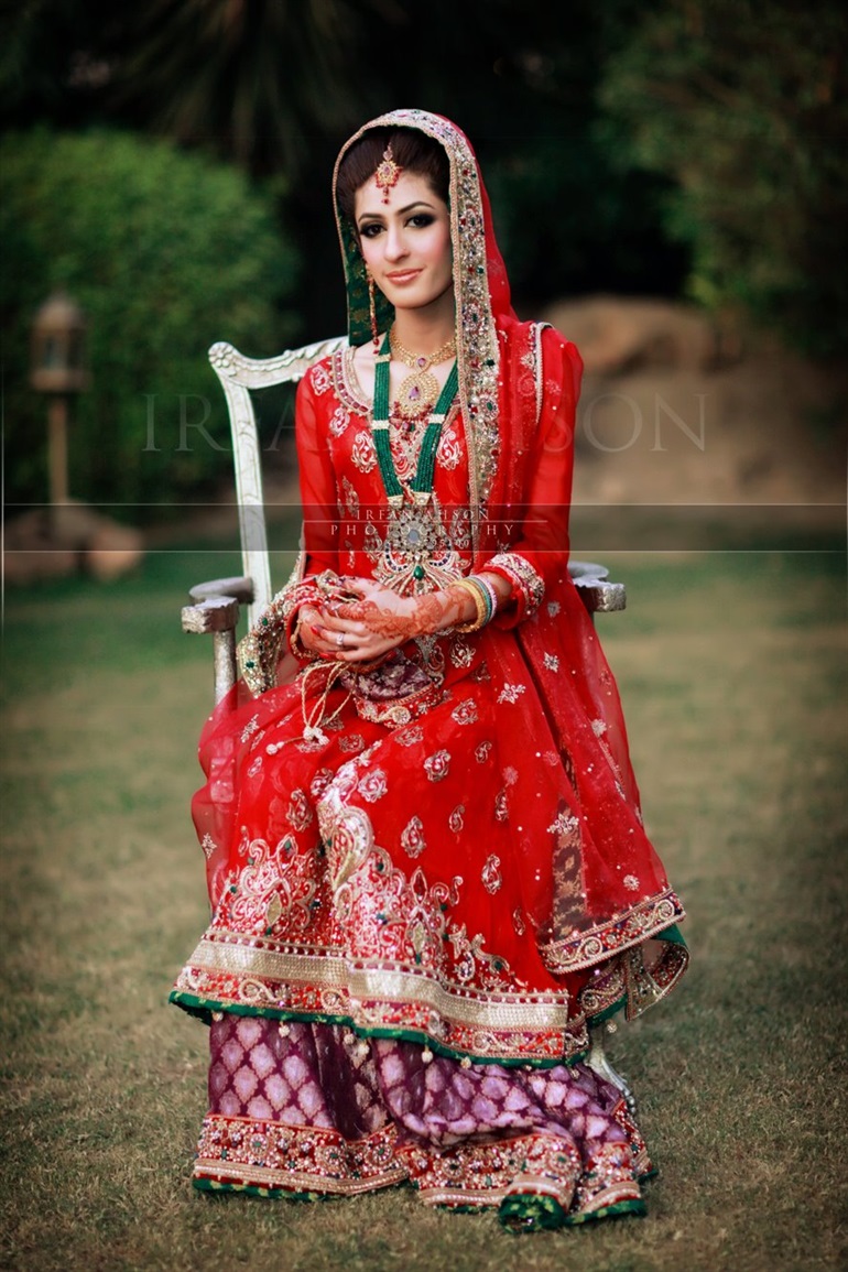 Red Bridal Dresses Latest Designs And Trends Collection 2016