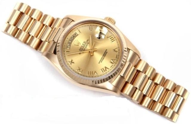 Latest Watch Designs and New Arrivals 2014 for Men by Gold Rolex  (5)