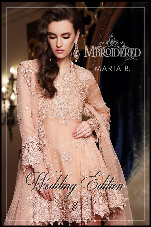 Maria B Latest Formal Wedding Dresses Collection 2017-2018 (20)
