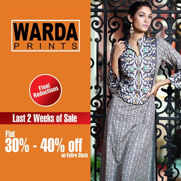 Warda Lawn Summer Spring Dresses Collection 2014 for women (2)
