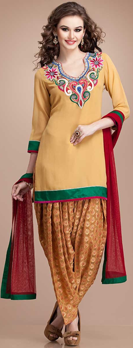 Indian Patiala Salwar Kameez Punjabi Suits 2014-2015 (14)