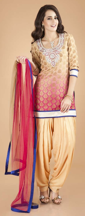 Indian Patiala Salwar Kameez Punjabi Suits 2014-2015 (3)