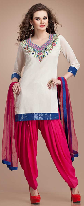 Indian Patiala Salwar Kameez Punjabi Suits 2014-2015 (8)