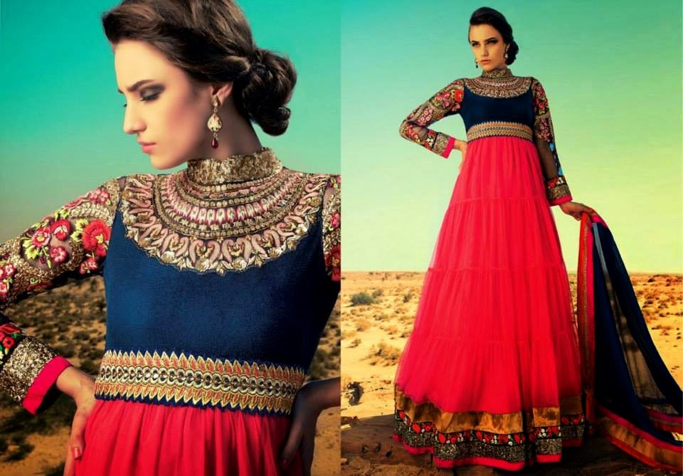 Latest Asian, Indian and Pakistan Designer Salwar kameez Dresses for women 2014-2015 (8)