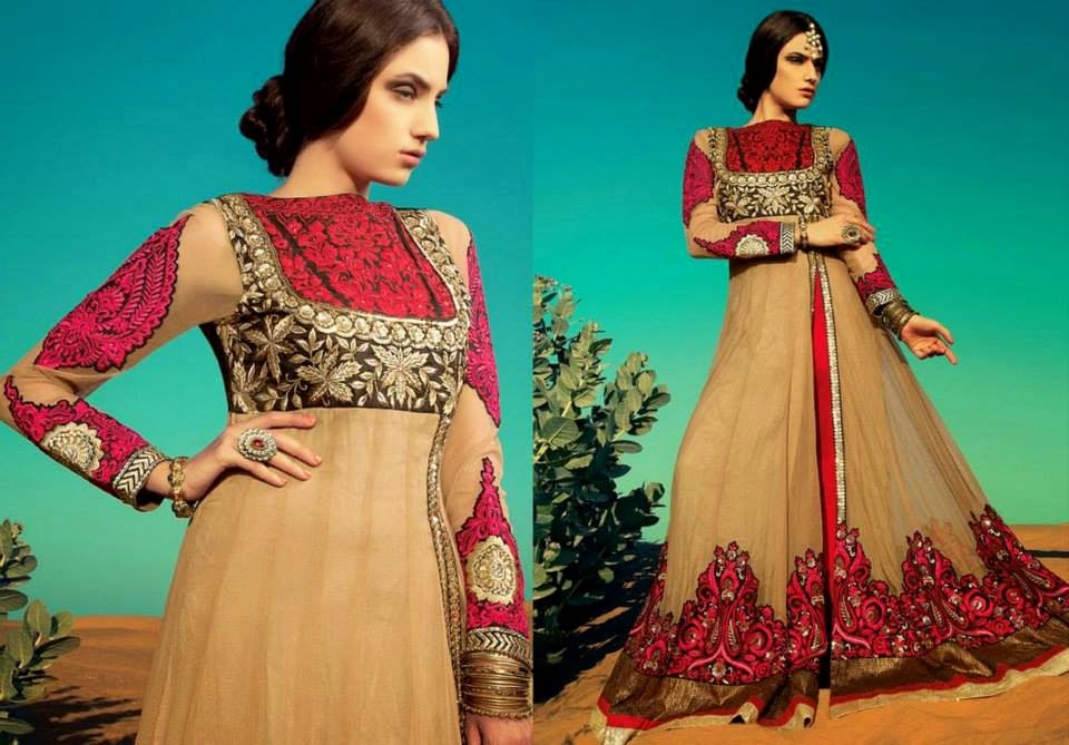 Latest Asian, Indian and Pakistan Designer Salwar kameez Dresses for women 2014-2015 (9)