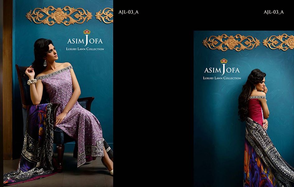 Asim Jofa Luxury Embroidered Lawn Formal dress Summer Collection 2014-2015 (15)