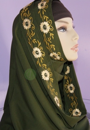 Latest fashion Hijab Styles and Scarf designs for women 2014-2015 (9)