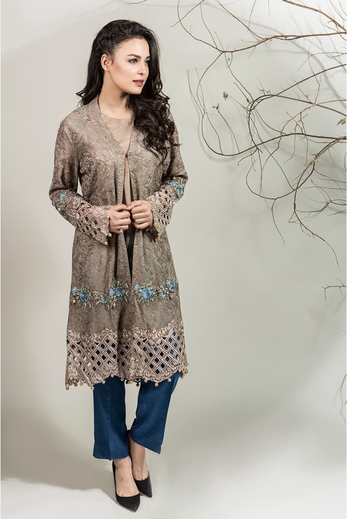 Winter Party Wear Dresses by Maria B Stitched Collection 20182019