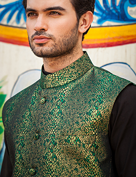 Arsalan Iqbal Men Festive Collection 2016-2017  Kurta Shalwar & Waist Coat Designs (18)