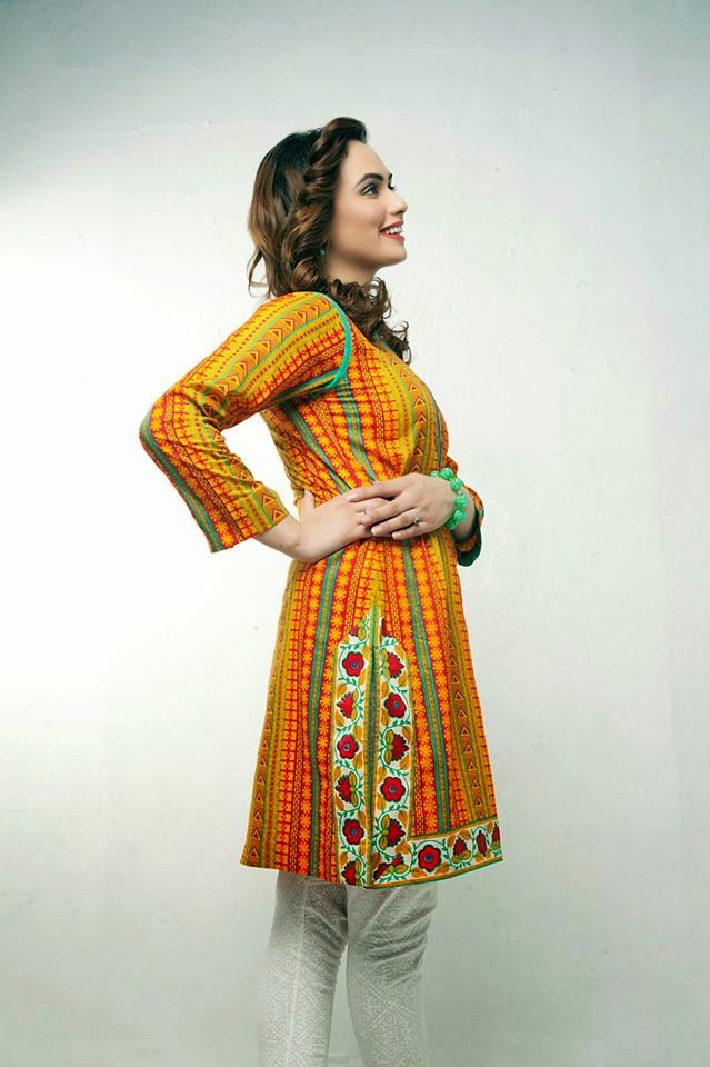Bonanza Latest Summer Eid Wear Formal Dresses Collection for Women 2014 (1)