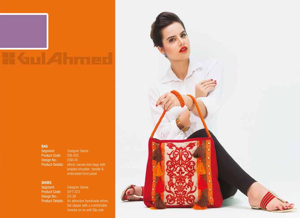 Gul Ahmed Ideas Latest Handbags & Footwear Collection for Women 2014 (3)
