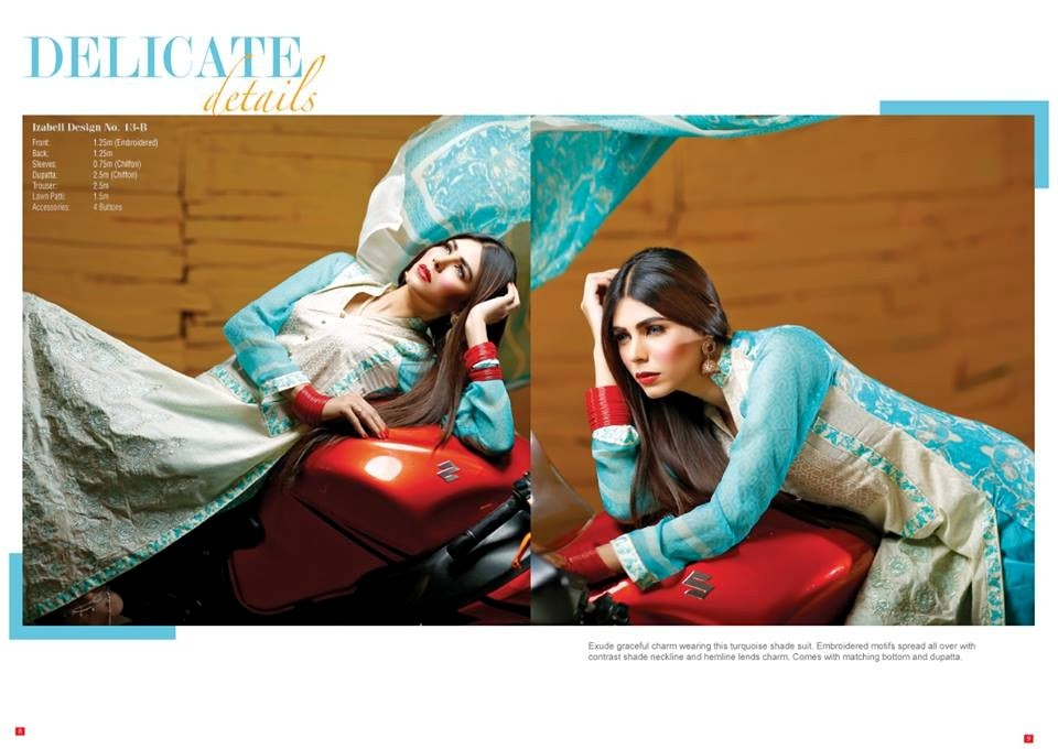 House Of Ittehad Latest Summer Eid Wear Formal Dresses Collection for Women 2014 (6)