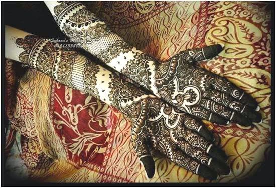 Latest Eid Mehndi Designs Collection for Girls 2014-2015 (15)