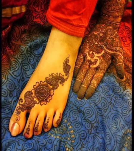 Latest Eid Mehndi Designs Collection for Girls 2014-2015 (17)
