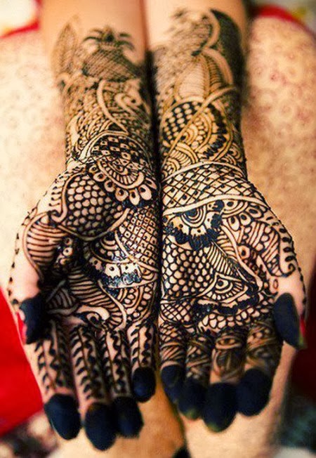 Latest Eid Mehndi Designs Collection for Girls 2014-2015 (9)