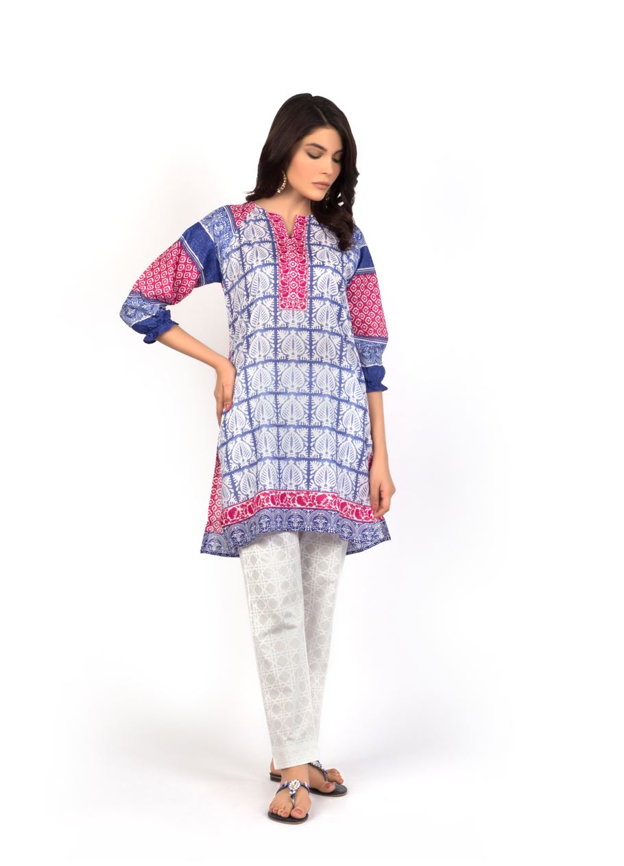 Sana Safinaz Printed & Embroidered Kurtas 2016-2017 Eid Collection (1)