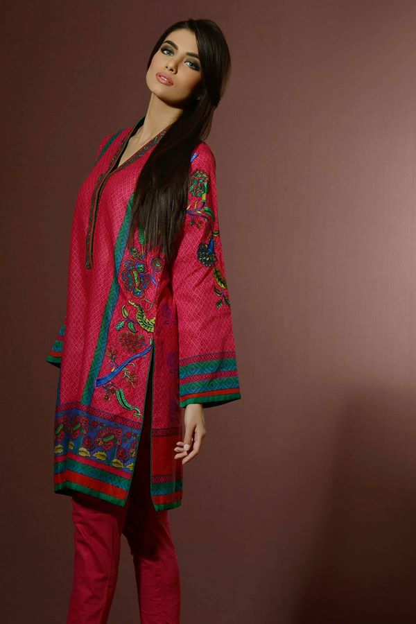 Alkaram Studio Latest Collection of Stylish and Best Eid Dresses for Women 2014-2015 (2)