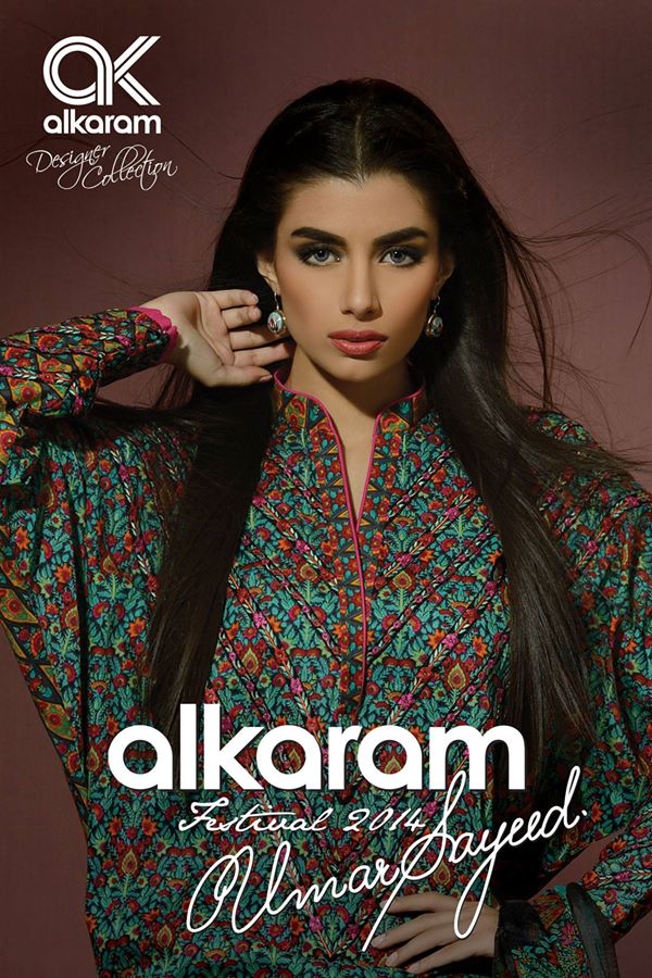 Alkaram Studio Latest Collection of Stylish and Best Eid Dresses for Women 2014-2015 (3)