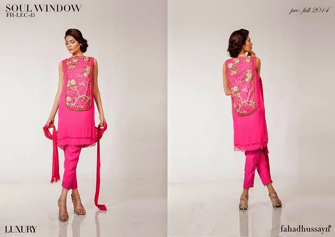 Luxury Pre Fall Winter Pret Formal Dresses Collection for women by Fahad Husayn 2014-2015 (3)