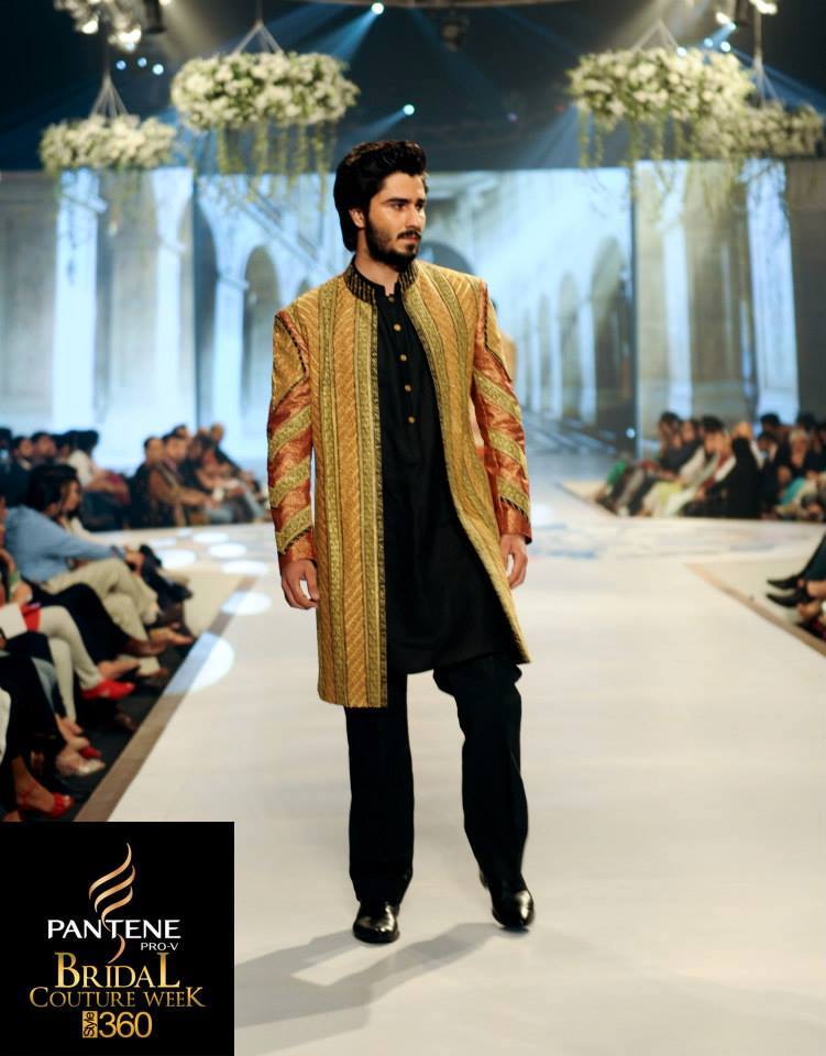 Latest Fashion Men Wedding Dresses & Sherwani Designs Collection by Amir Adnan(14)