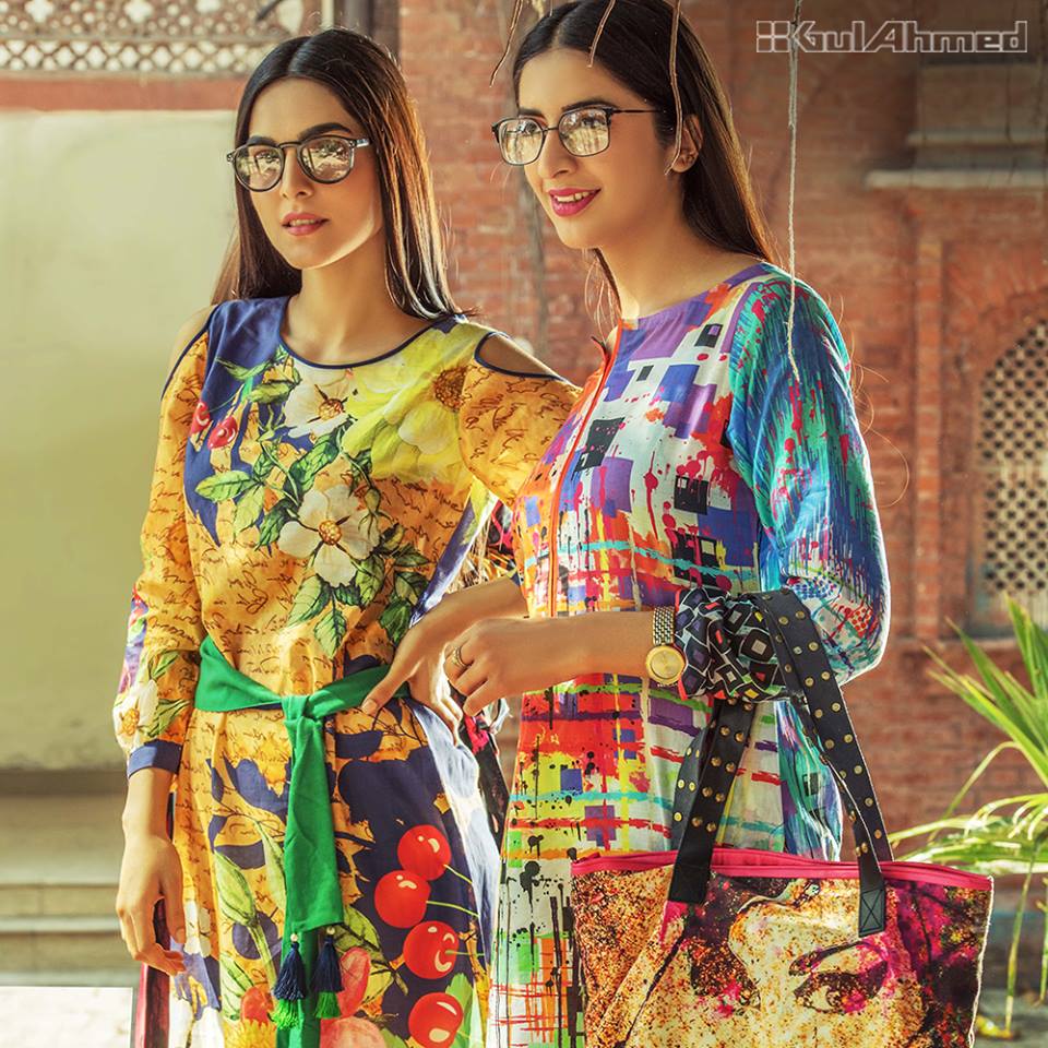 Latest Ladies Summer Shirts Gul Ahmed Yolo Collection (19)