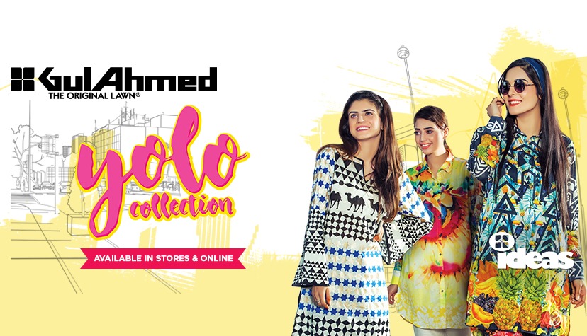 Latest Ladies Summer Shirts Gul Ahmed Yolo Collection (2)