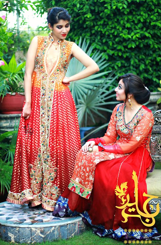 latest party wear frocks