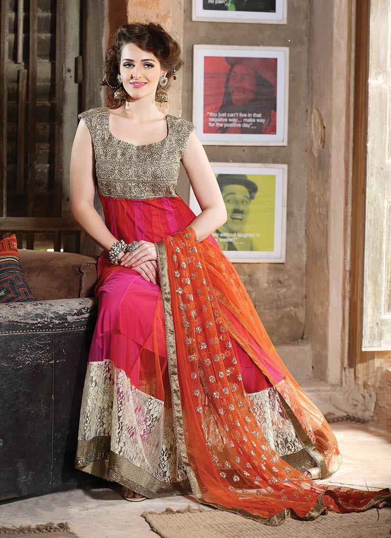 Latest Indian Kalidar Suits Best Salwar Kameez Collection for Women  2014-2015 (8)