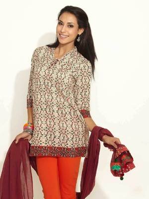 Latest Women Best Kurti Designs Collection For Winter by Fabindia 2015-2016 (11)