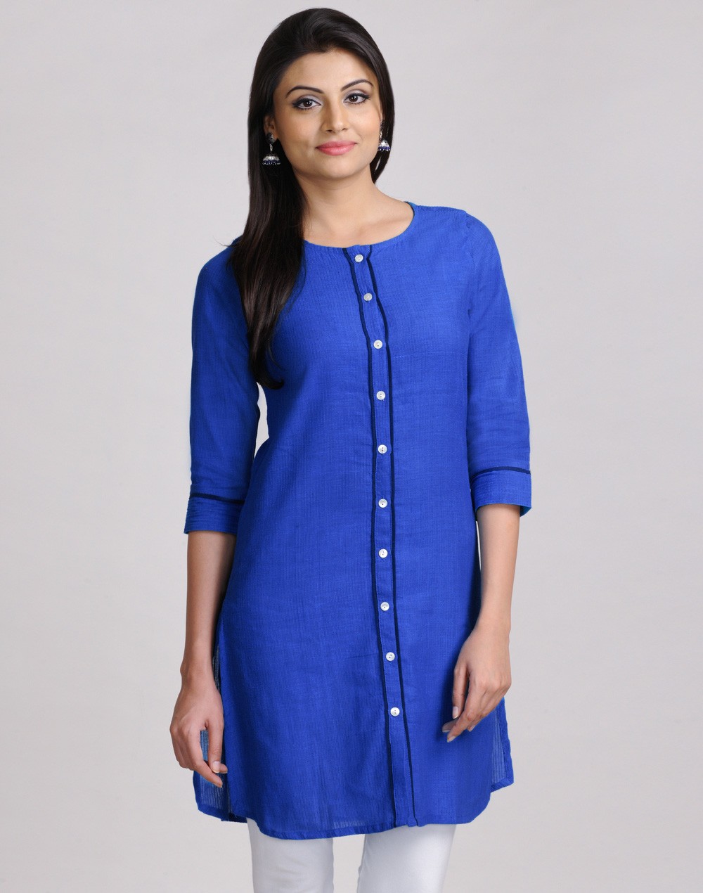 Latest Women Best Kurti Designs Collection For Winter by Fabindia 2015-2016 (15)