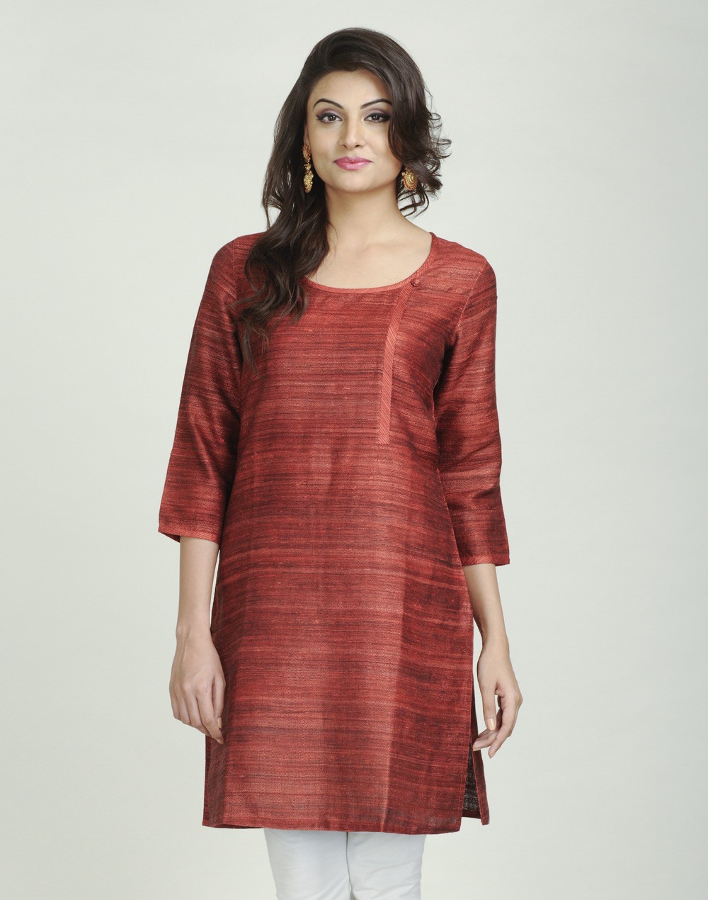 Latest Women Best Kurti Designs Collection For Winter by Fabindia 2015-2016 (27)