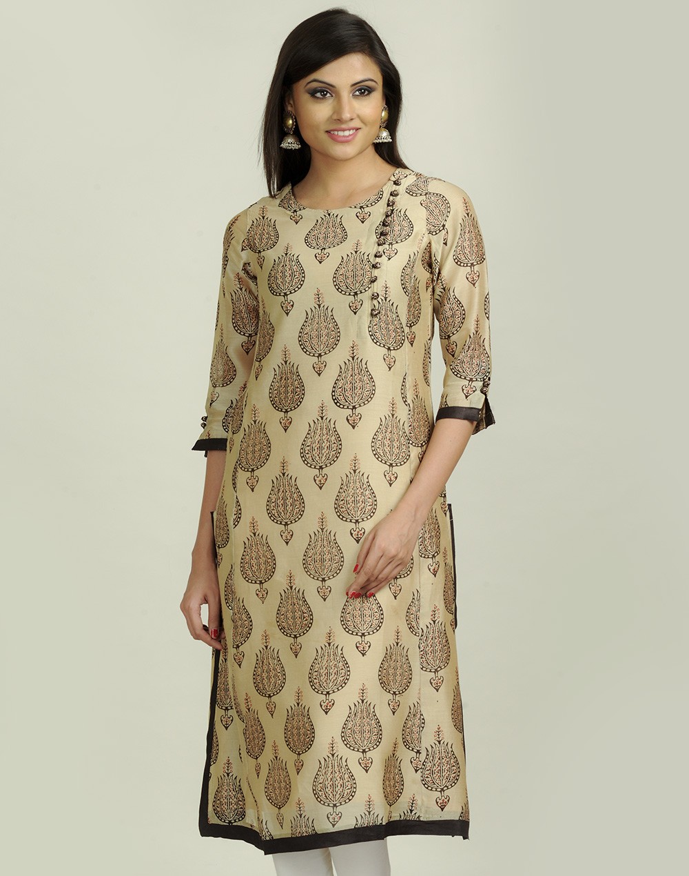Latest Women Best Kurti Designs Collection For Winter by Fabindia 2015-2016 (29)
