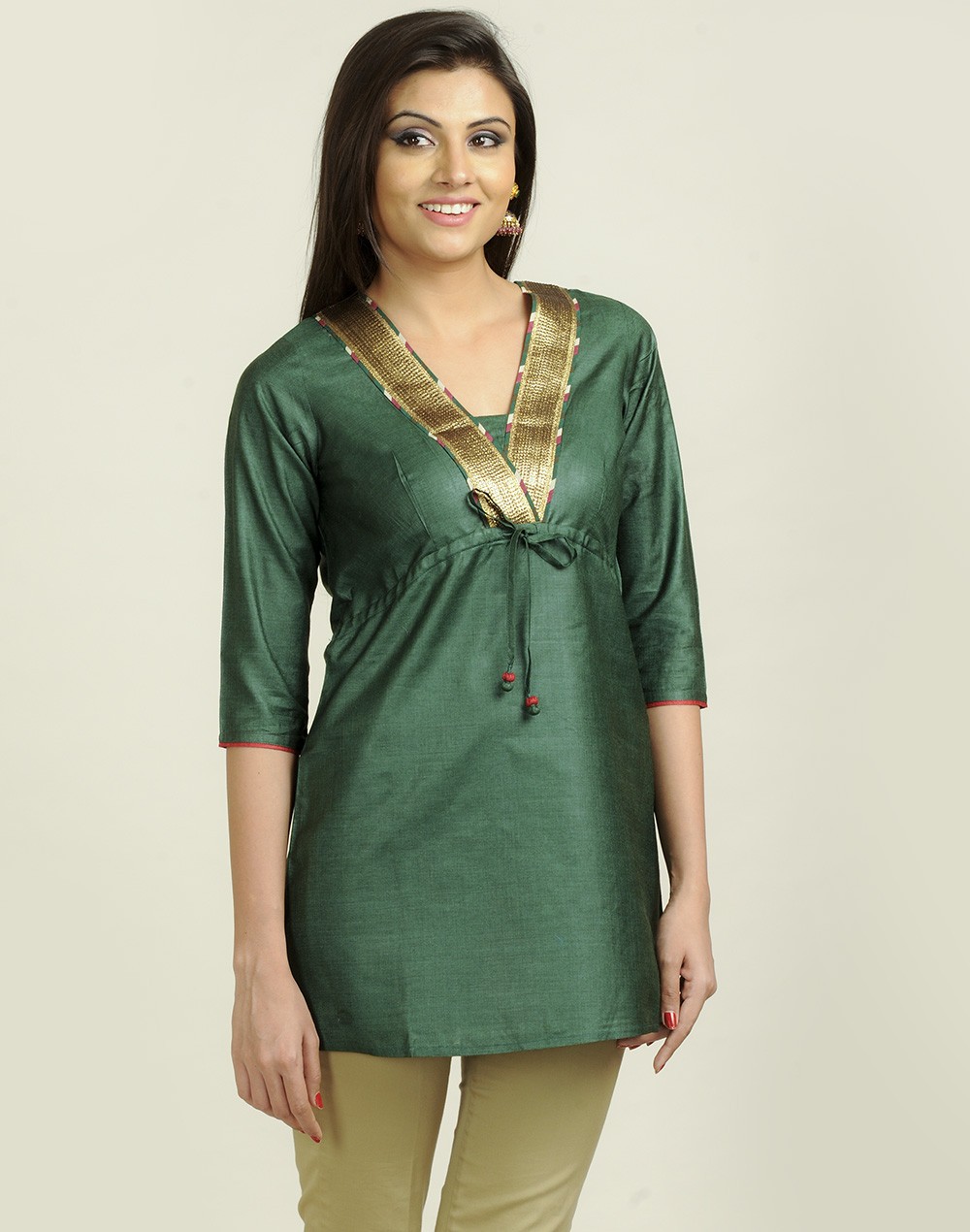 Latest Women Best Kurti Designs Collection For Winter by Fabindia 2015-2016 (32)