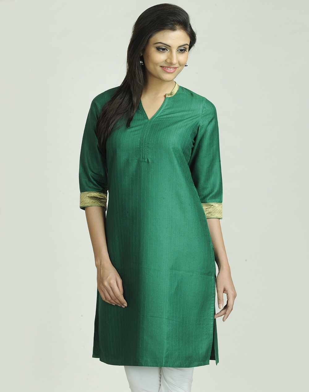 Latest Women Best Kurti Designs Collection For Winter by Fabindia 2015-2016 (33)