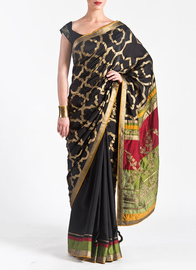 New Satya Paul Best Indian Designer Saree Collection for Women 2015-2016 (4)