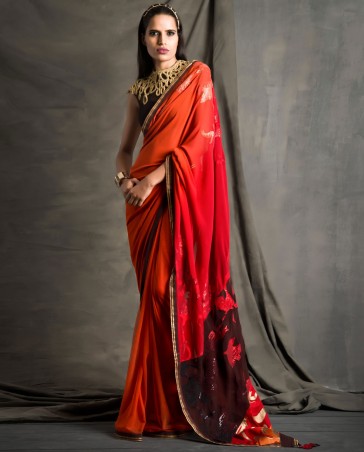 New Satya Paul Best Indian Designer Saree Collection for Women 2015-2016 (6)