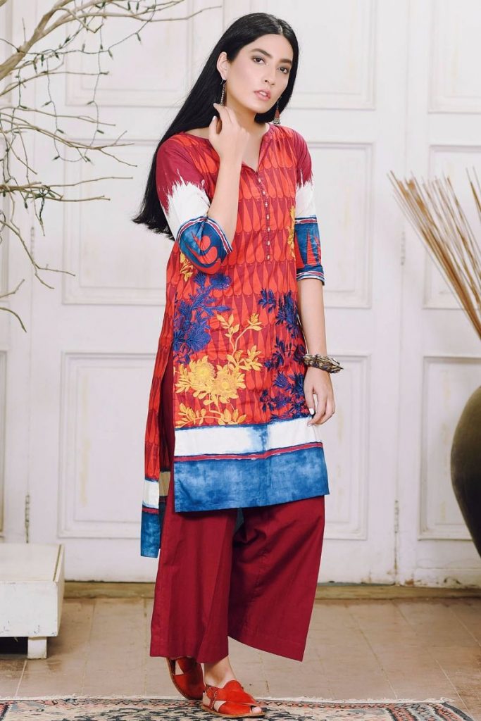 Khaadi Winter Collection Cambric Dresses Designs 2017 2018