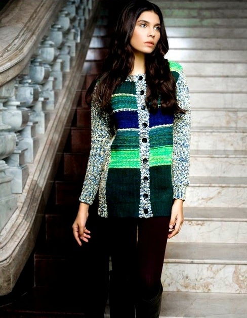 Bonanza Latest Winter Warmth Collection of Sweaters, Jackets & Coats 2014-2015 for Women & Girls (9)