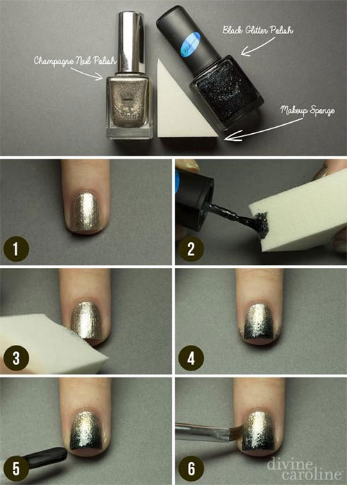 Simple & Easy Step by Step Nail Arts Tutorial with Pictures for Beginners