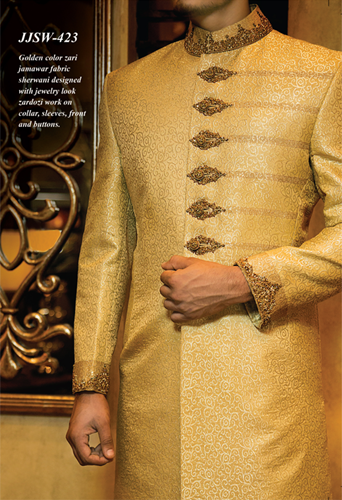 J.couture Junaid Jamshed Men Sherwanis Collection for Weddings & Paries 2015-2016 (1)