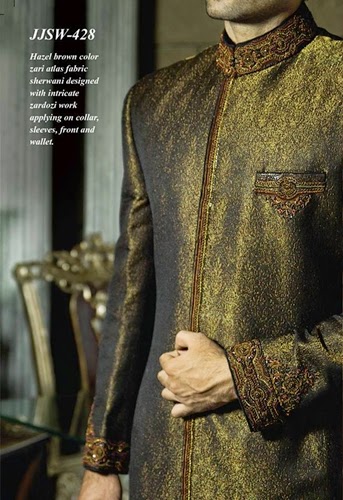 J.couture Junaid Jamshed Men Sherwanis Collection for Weddings & Paries 2015-2016 (18)